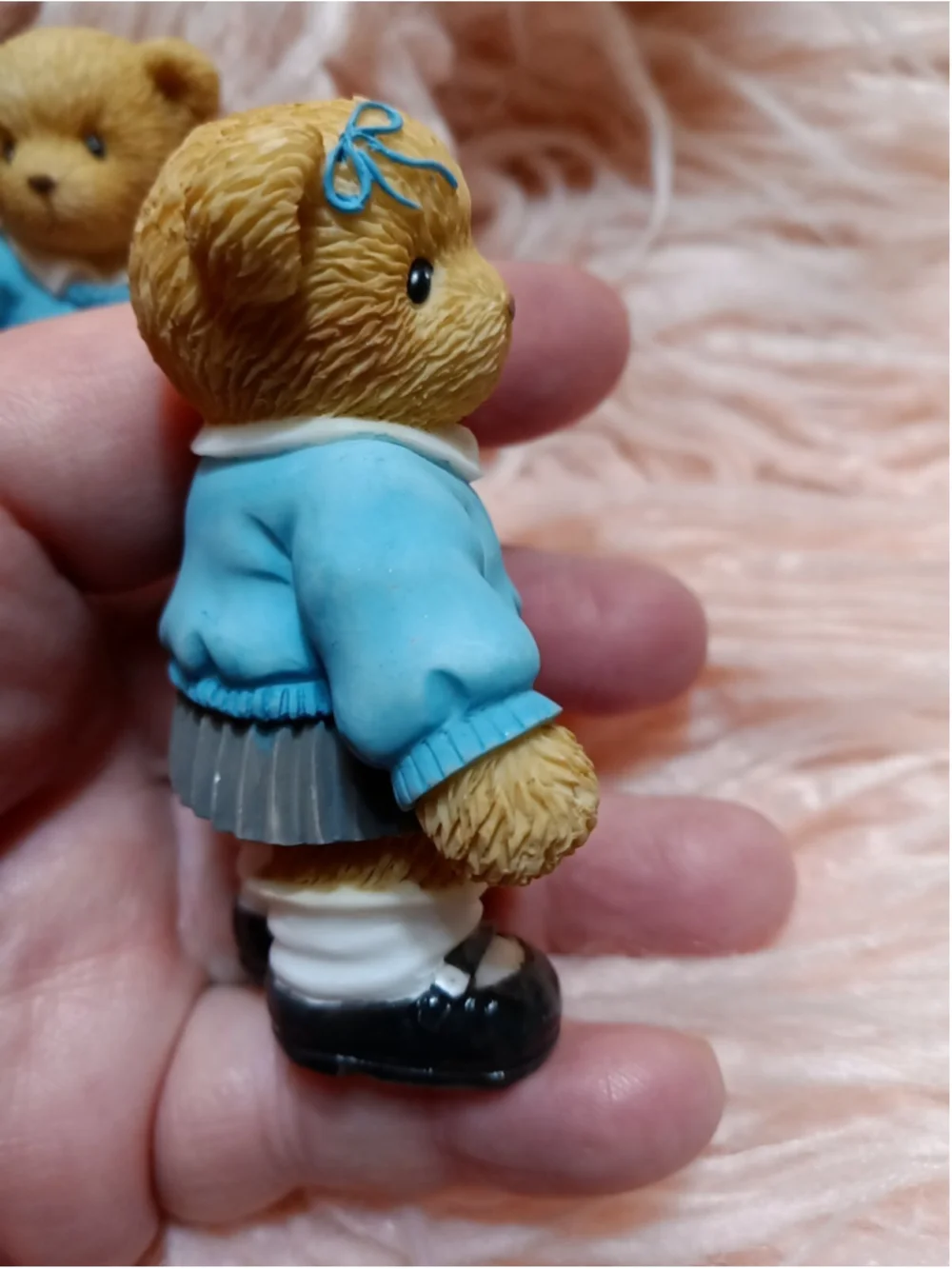 Cherished Teddies School Boy & Girl Learn All There Is To Learn 2003 Rare Set